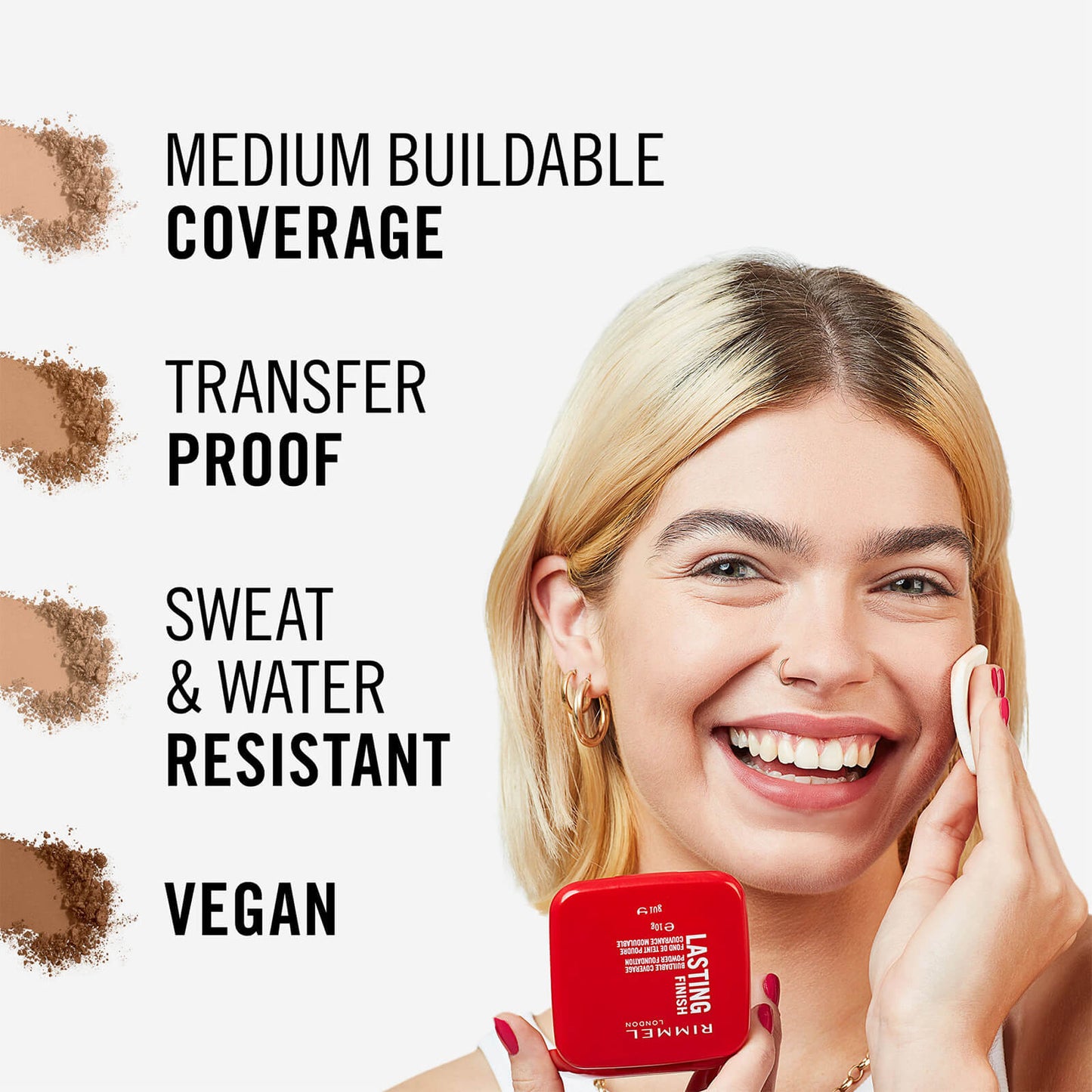 Lasting Finish Compact Powder Foundation