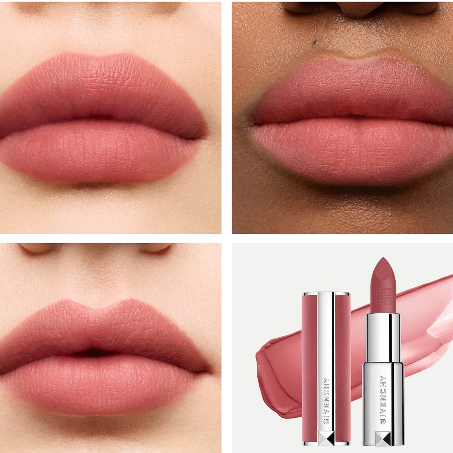 Givenchy Le Rouge Sheer Velvet Lipstick 3.4g (Various Shades) - N16 Nude Boise