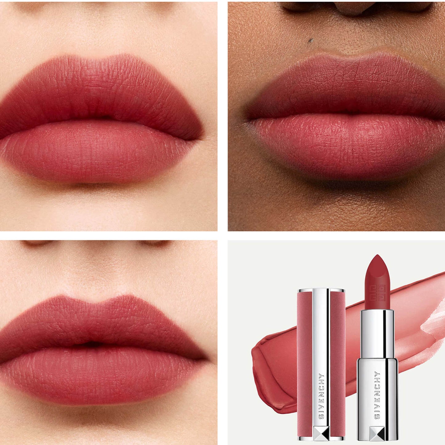 Givenchy Le Rouge Sheer Velvet Lipstick 3.4g (Various Shades) - N16 Nude Boise