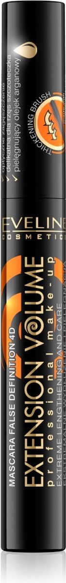 Eveline Cosmetics Extension Mascara Extreme Lengte en Verzorging