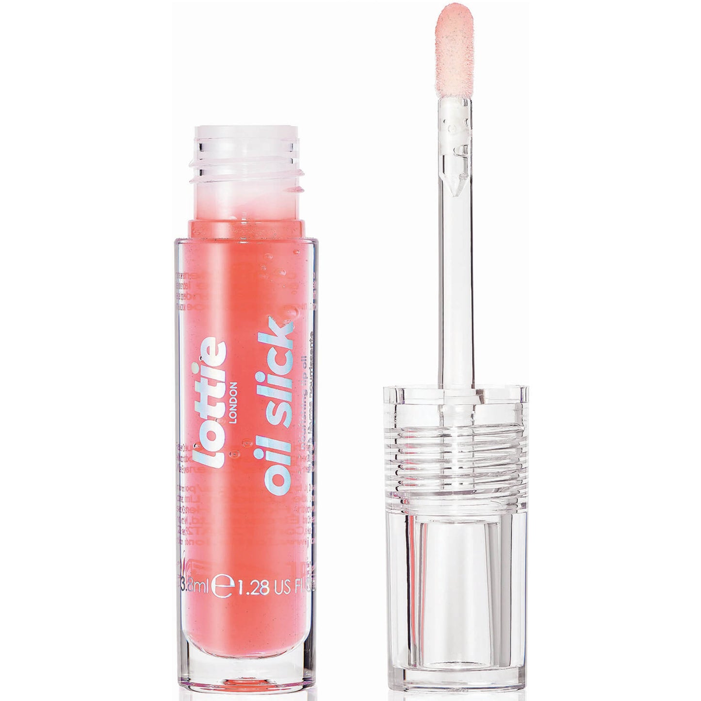 Lottie London Oil Slick Lip Oil 3.8ml (Various Shades) - Peachy Cheeks