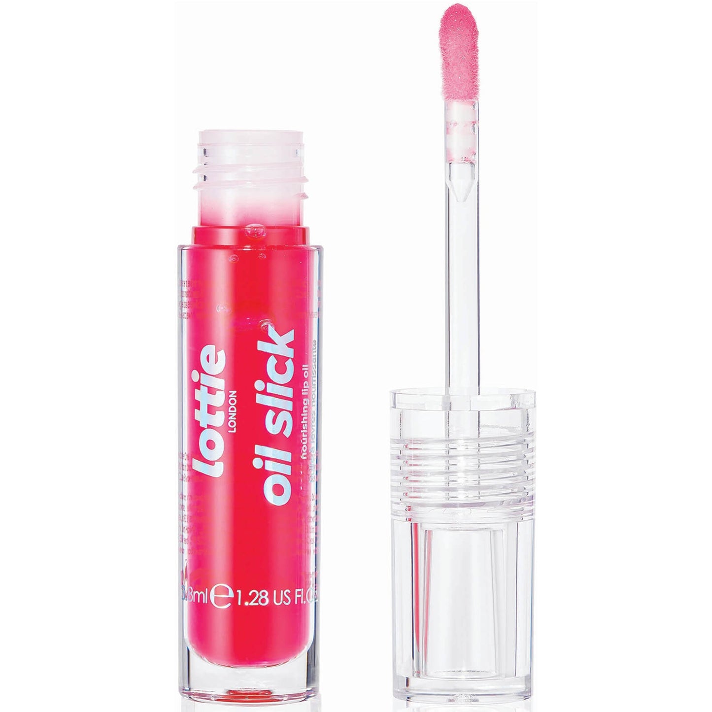 Lottie London Oil Slick Lip Oil 3.8ml (Various Shades) - Peachy Cheeks