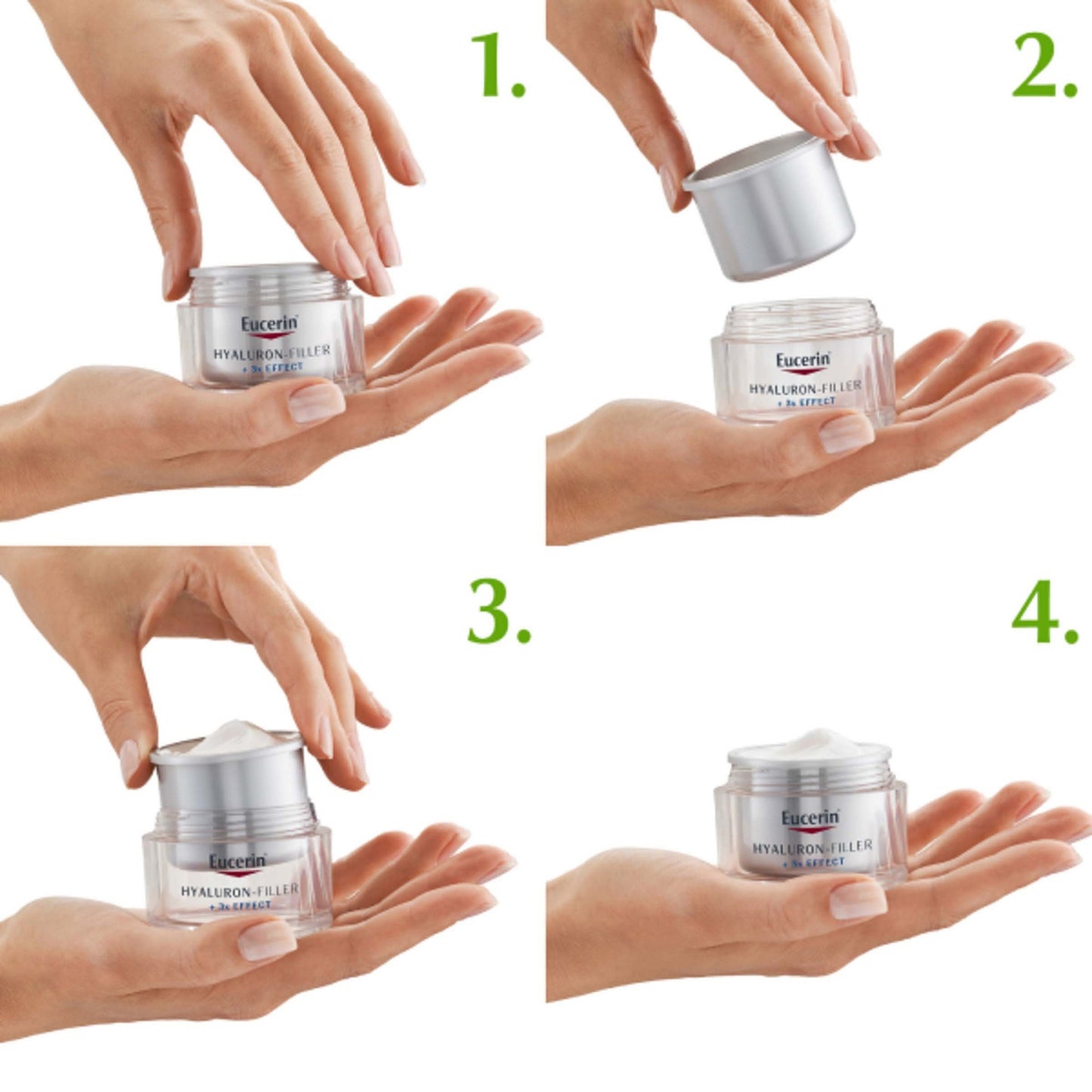 Hyaluron-Filler + 3x EFFECT Dagcrème Droge Huid SPF 15 NAVULLING