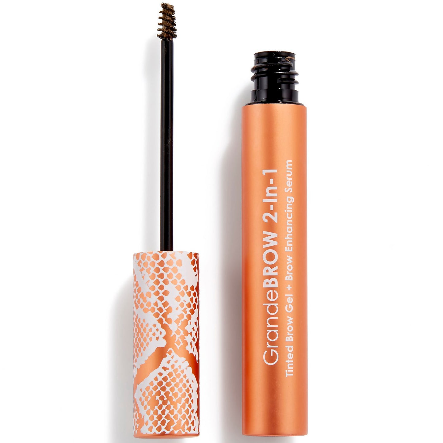 GRANDE Cosmetics GrandeBROW 2-in-1 Tinted Brow Gel and Brow Enhancing Serum 3.5ml (Various Shades) - Dark