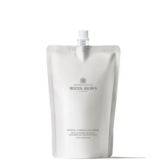 Molton Brown Coastal Cypress and Sea Fennel Bath and Shower Gel Refill 400ml