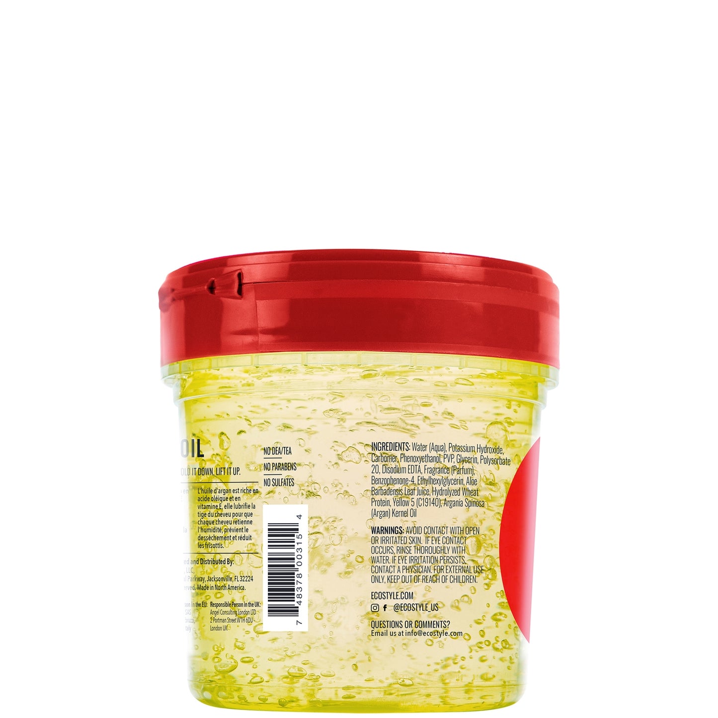 Eco Style Argan Oil Styling Gel 473ml