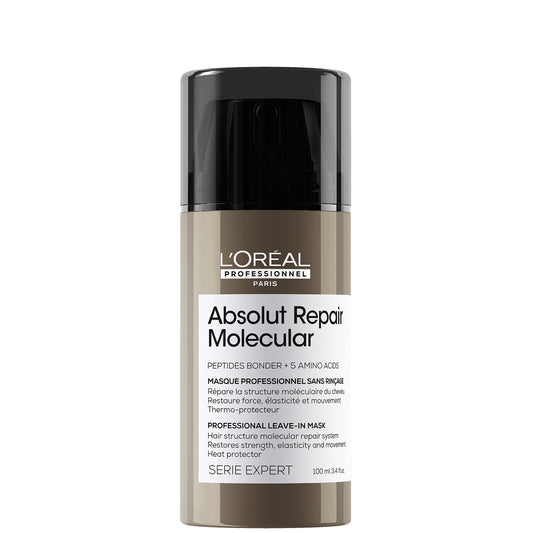 L'Oréal Professionnel Absolut Repair Molecular Strengthening Leave in Cream for Damaged Hair 250ml