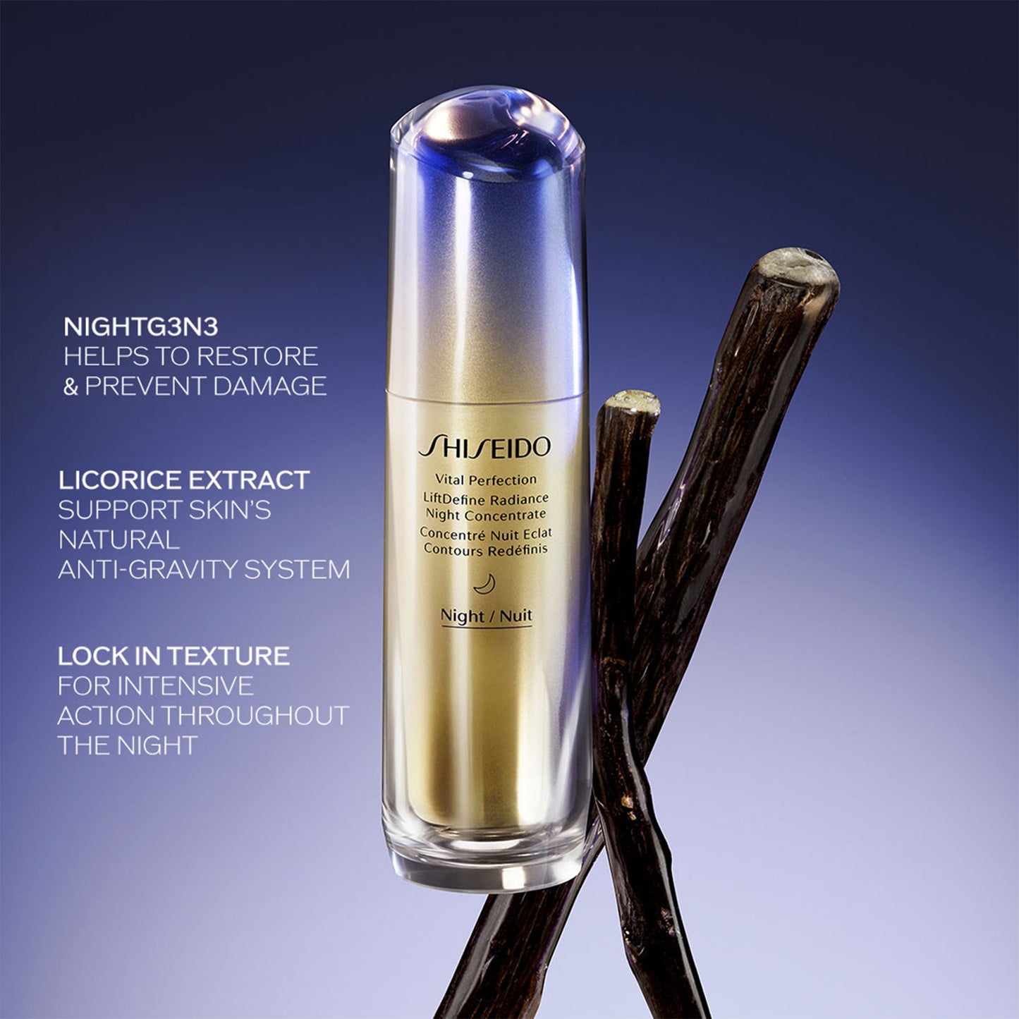 Shiseido Vital Perfection Night Concentrate 40ml