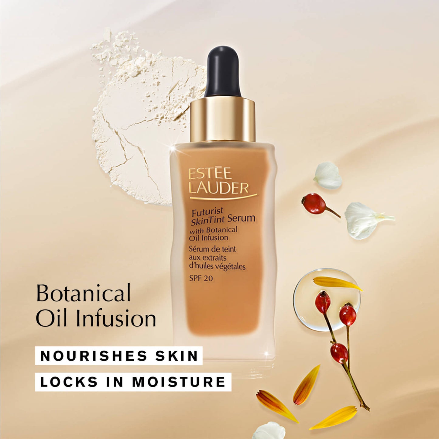 Estée Lauder Futurist SkinTint Serum Foundation SPF 20 30ml (Various Shades) - 4W1 Honey Bronze