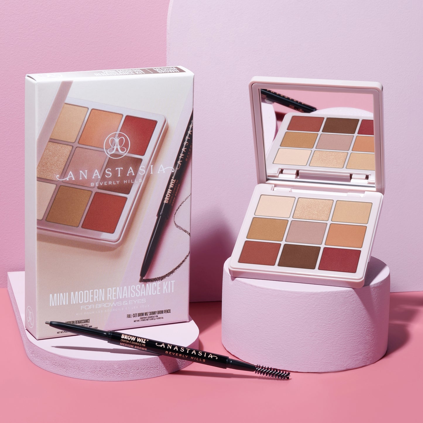 Anastasia Beverly Hills Mini Modern Renaissance Kit voor wenkbrauwen en ogen