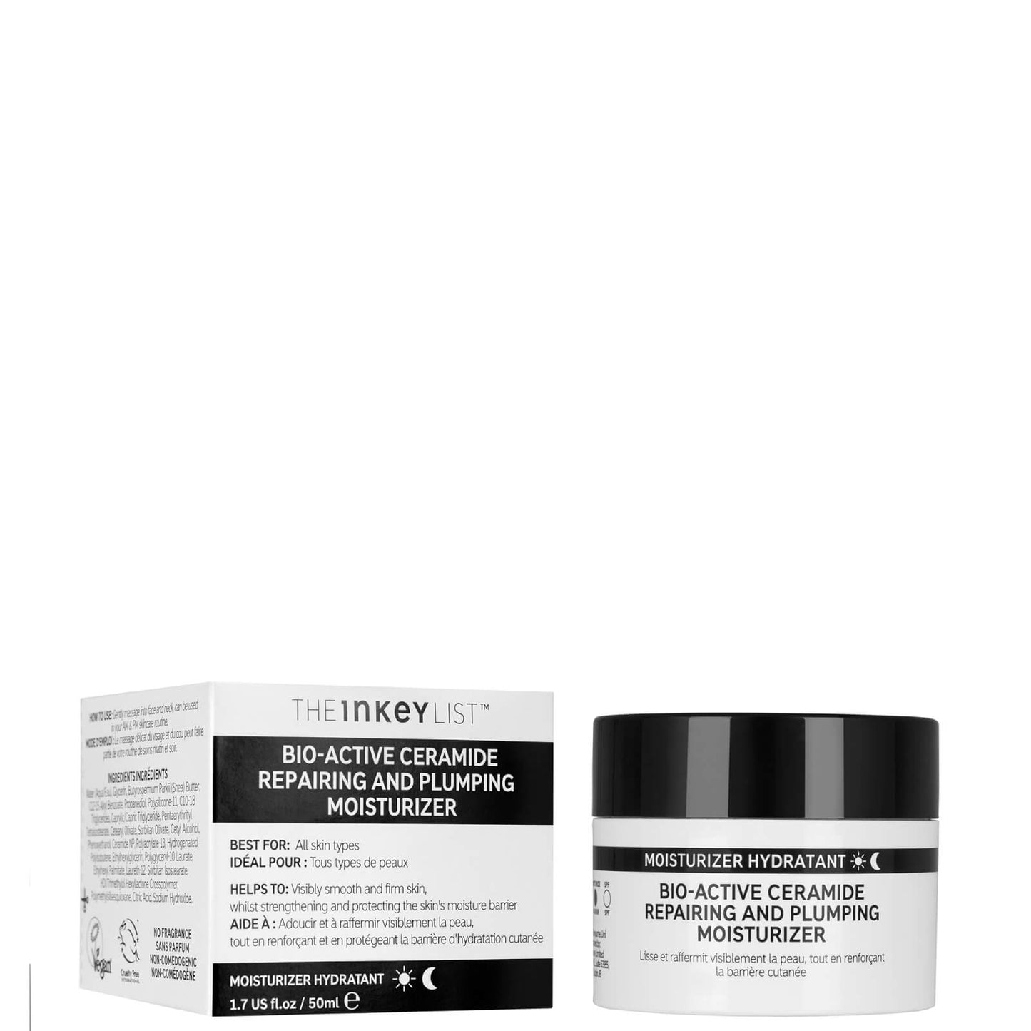 Bio-Active Ceramide Repairing and Plumping Moisturiser 50ml