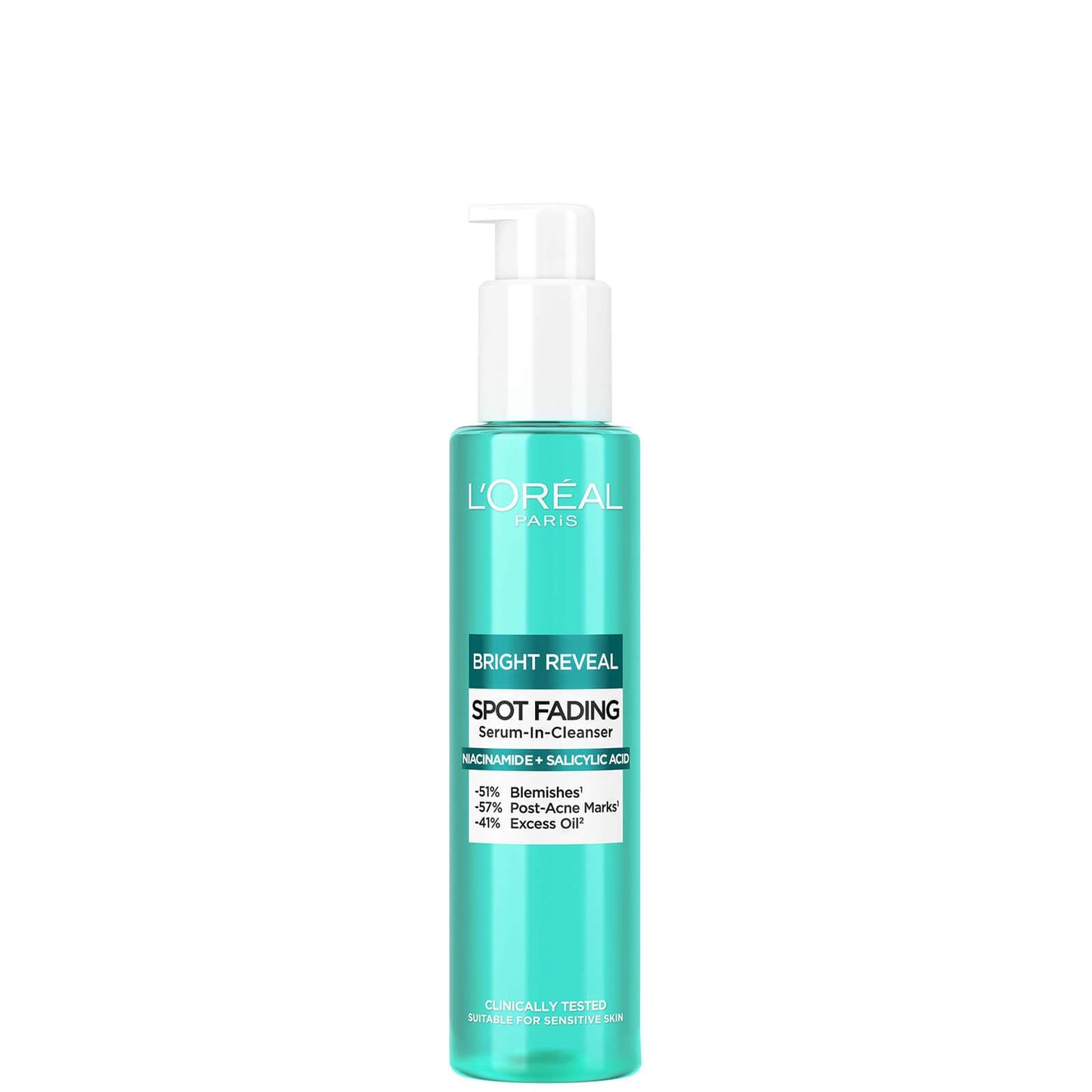Bright Reveal Spot Fading Serum-in-Cleanser with Niacinamide and Salicylic Acid 150ml