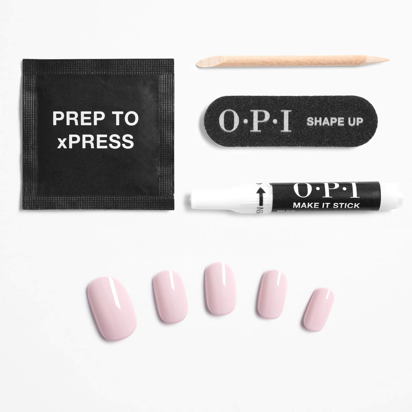 OPI xPRESS/ON Nude Press On Nails Gel-Like Salon Manicure - Don’t Bossa Nova Me Around