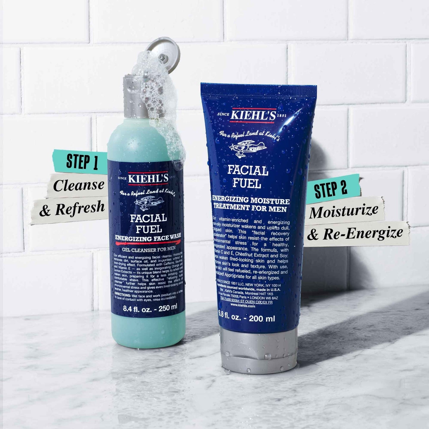 Kiehl’s Facial Fuel The Daily Refresh Set