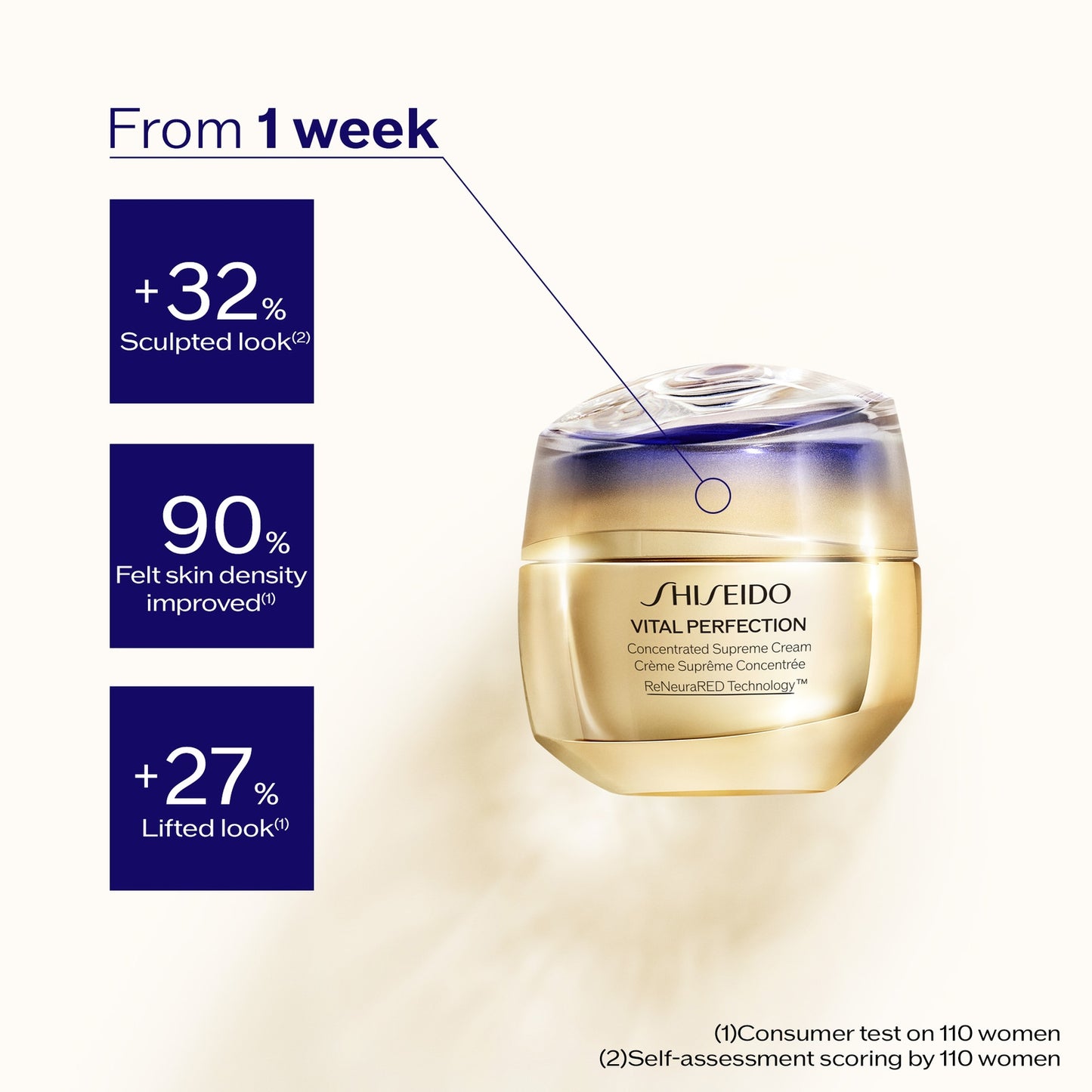 Shiseido Vital Perfection Supreme Cream 50ml Refill