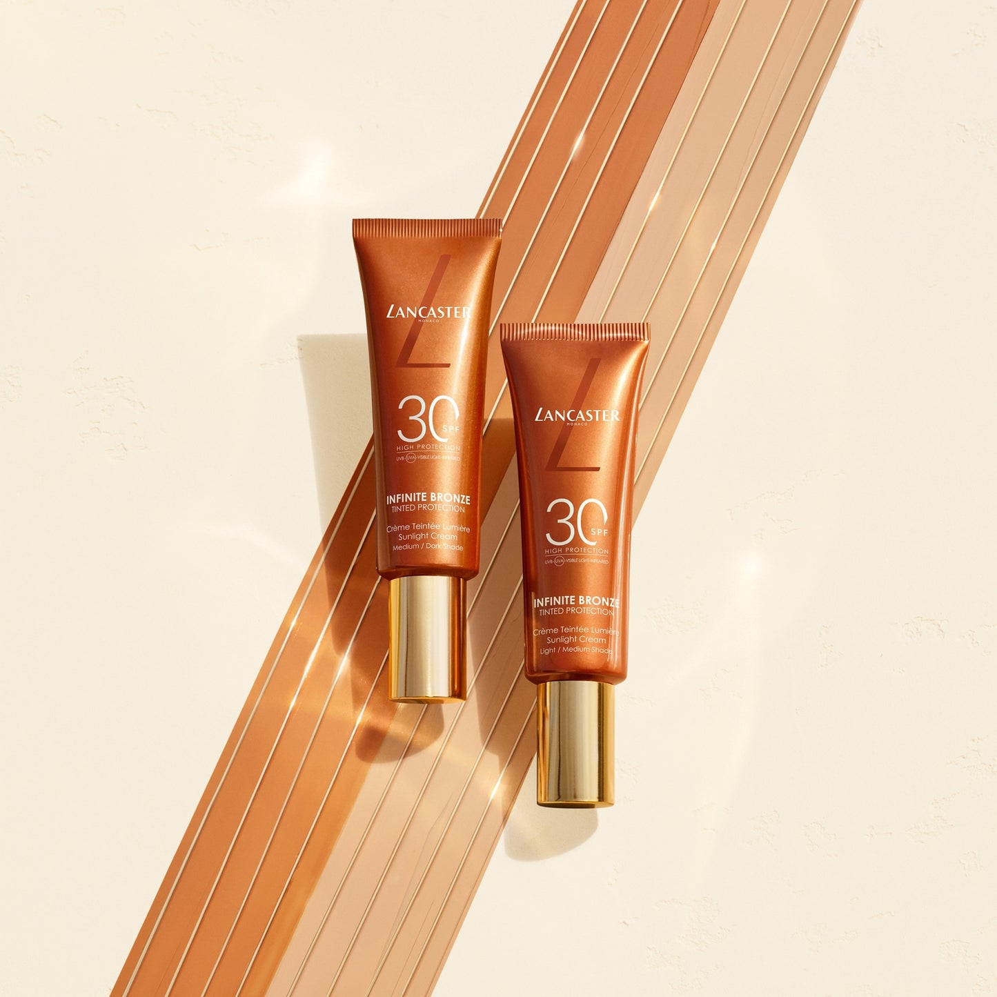 Lancaster Sun Beauty Gezichtscrème Unisex 50ml Lichtbruin