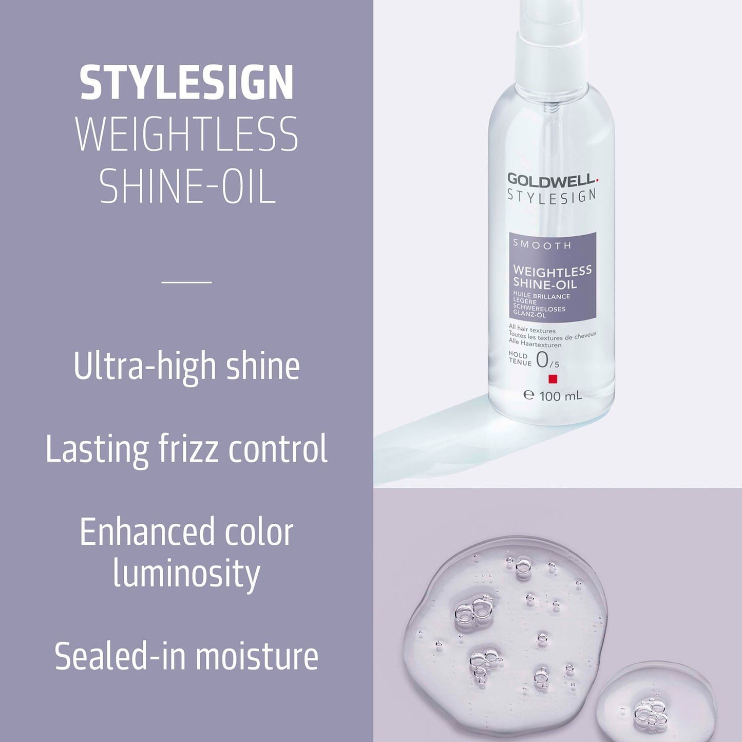 Goldwell Stylesign Weightless Shine-Oil