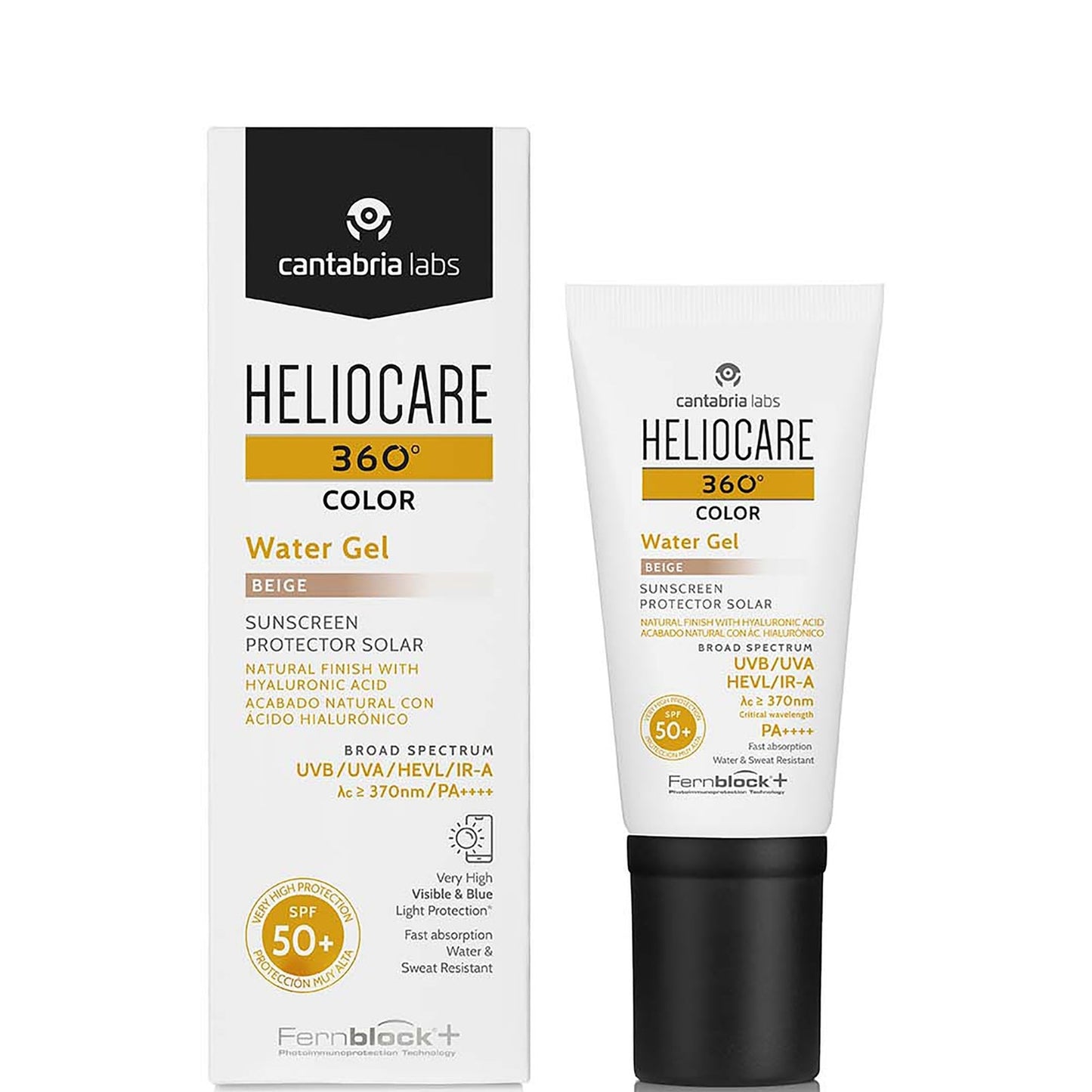 Heliocare 360° Color Water Gel Beige SPF50+ 50ml