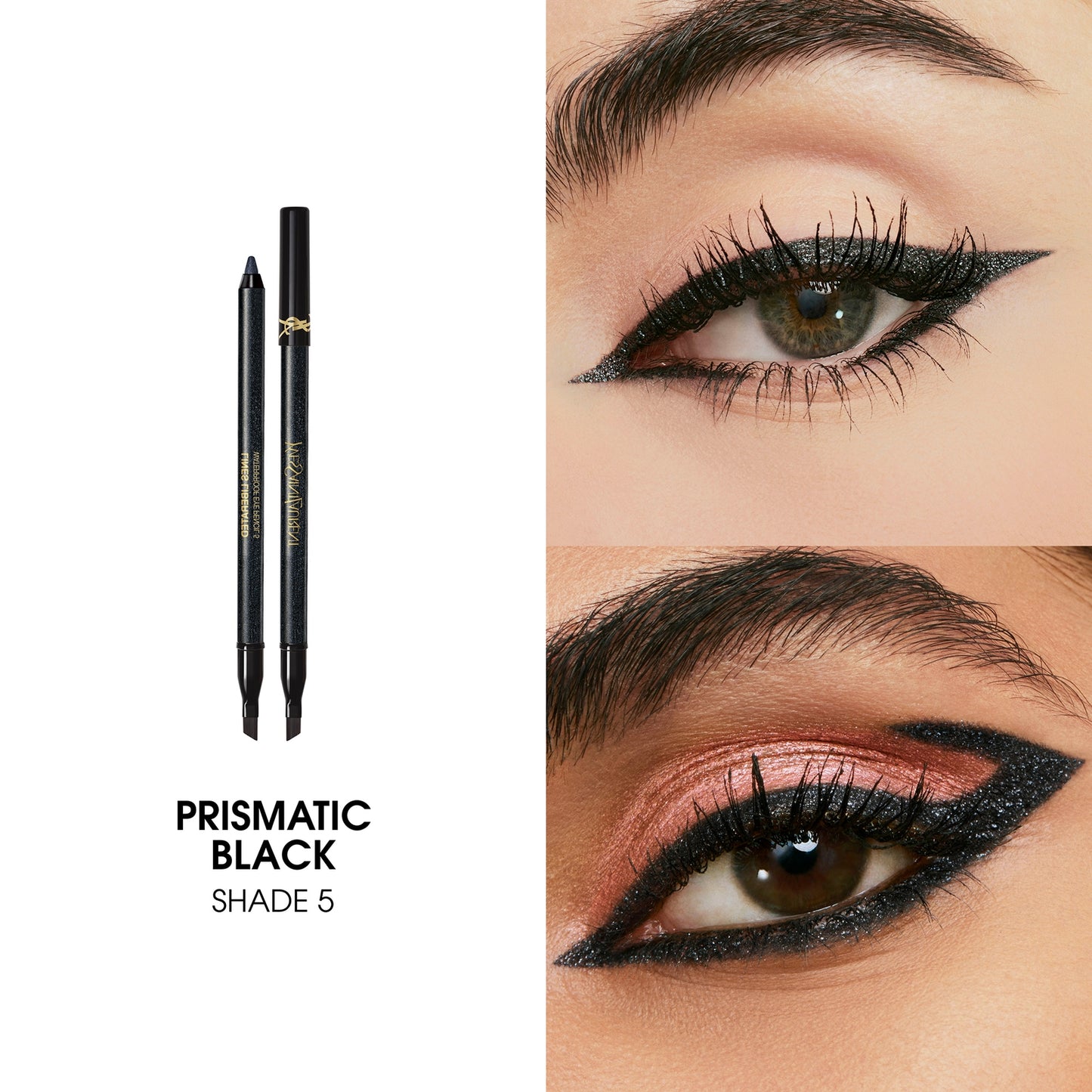 Yves Saint Laurent Lines Libeterated Eyeliner 1.2g (Various Shades) - Prismatic Black