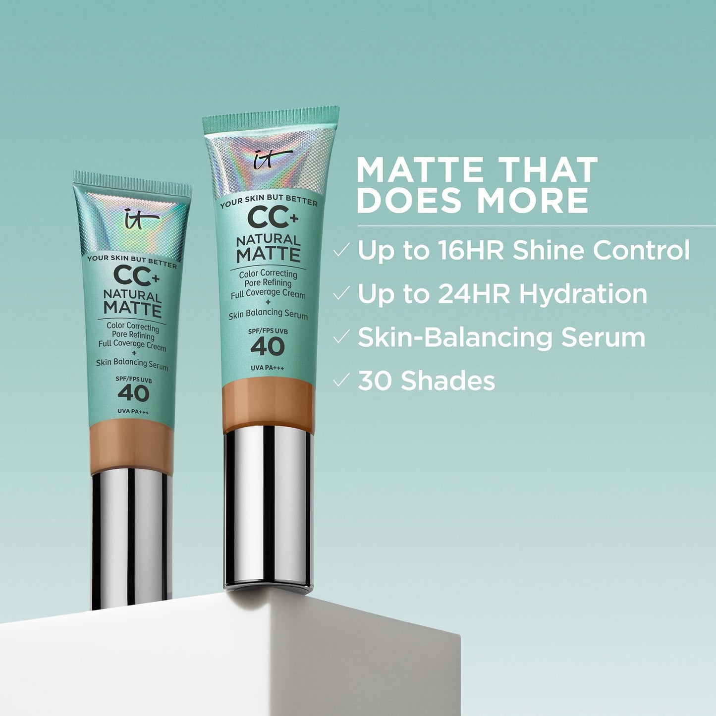 IT Cosmetics Your Skin But Better CC+ Natural Matte SPF40