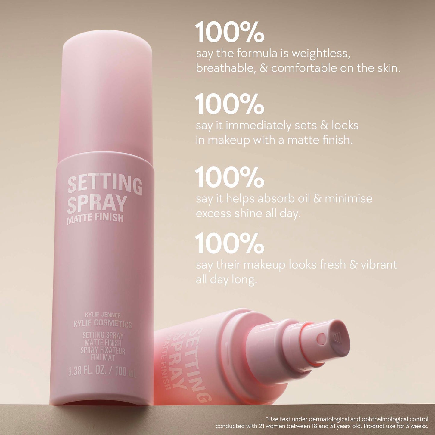 KYLIE COSMETICS Setting spray Fixingspray Unisex 100ml