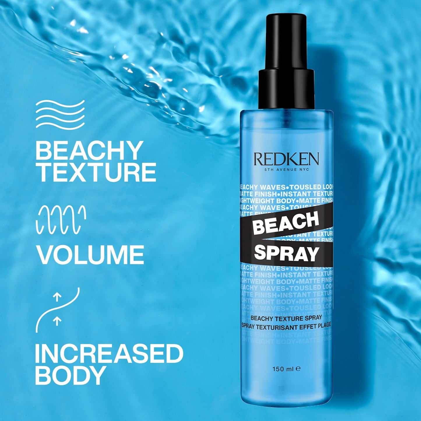 Redken Beach Spray for Hair Definition and Texture 150ml
