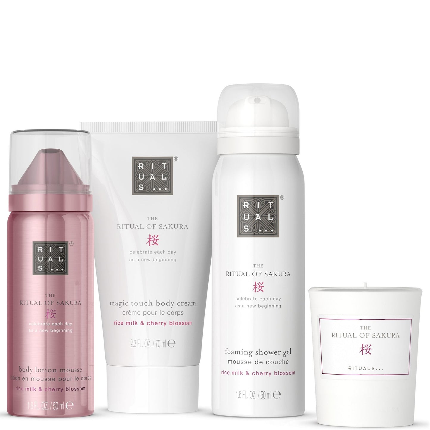 Rituals The Ritual of Sakura - Floral Cherry Blossom & Rice Milk - Small Bath and Body Gift Set