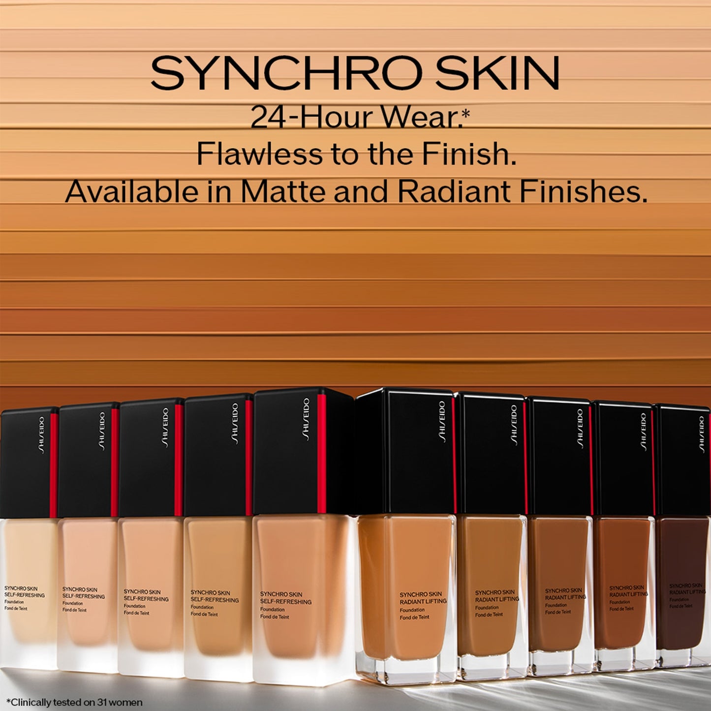 Shiseido Synchro Skin Self Refreshing Foundation 30ml (Various Shades) - Alder