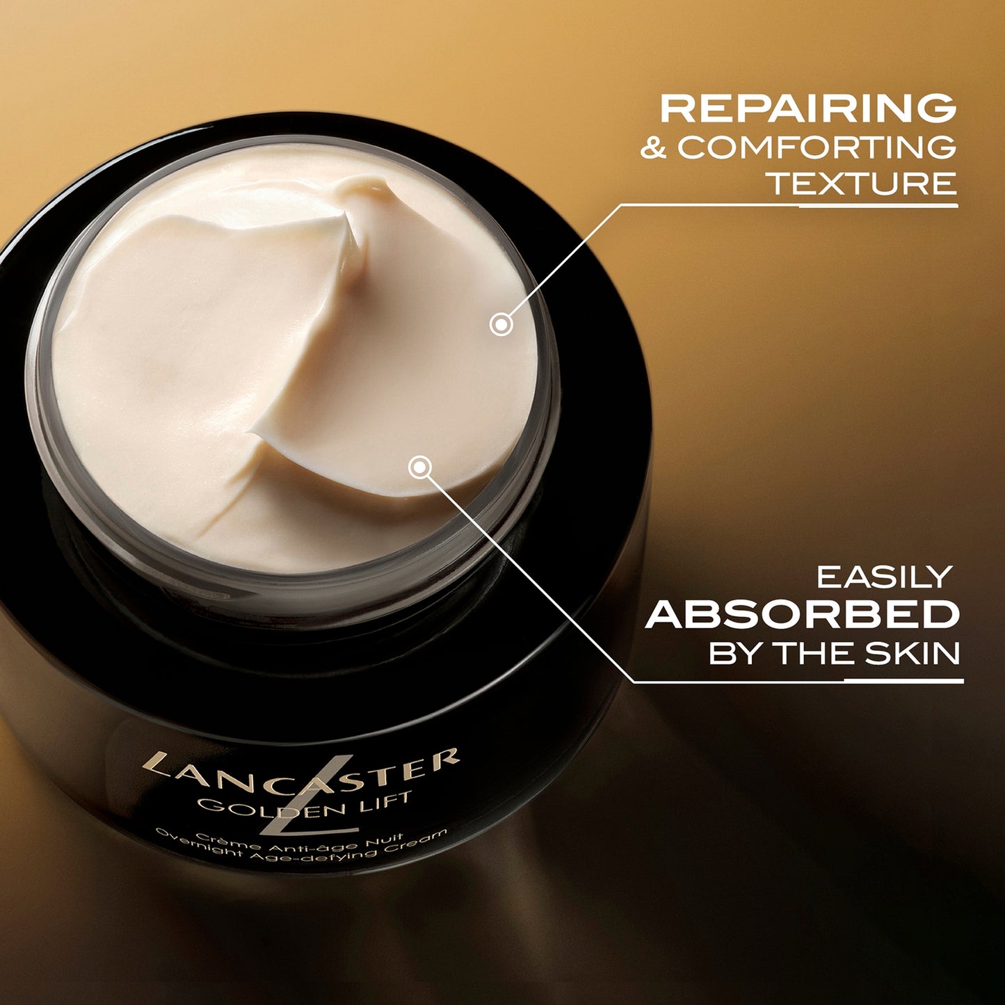 Lancaster Gezichtscrème Golden Lift Nachtcrème Dames 50ml