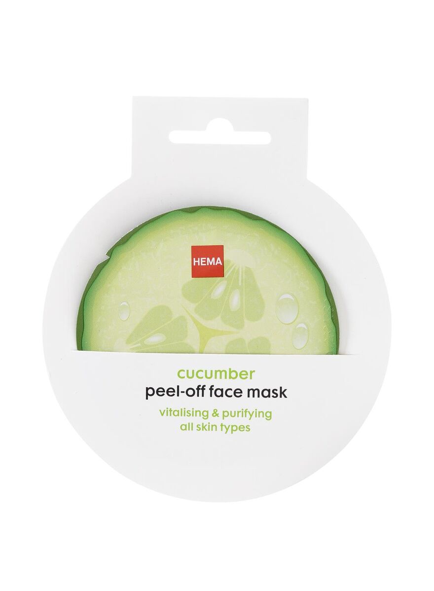 Peel-Off Masker Met Komkommer