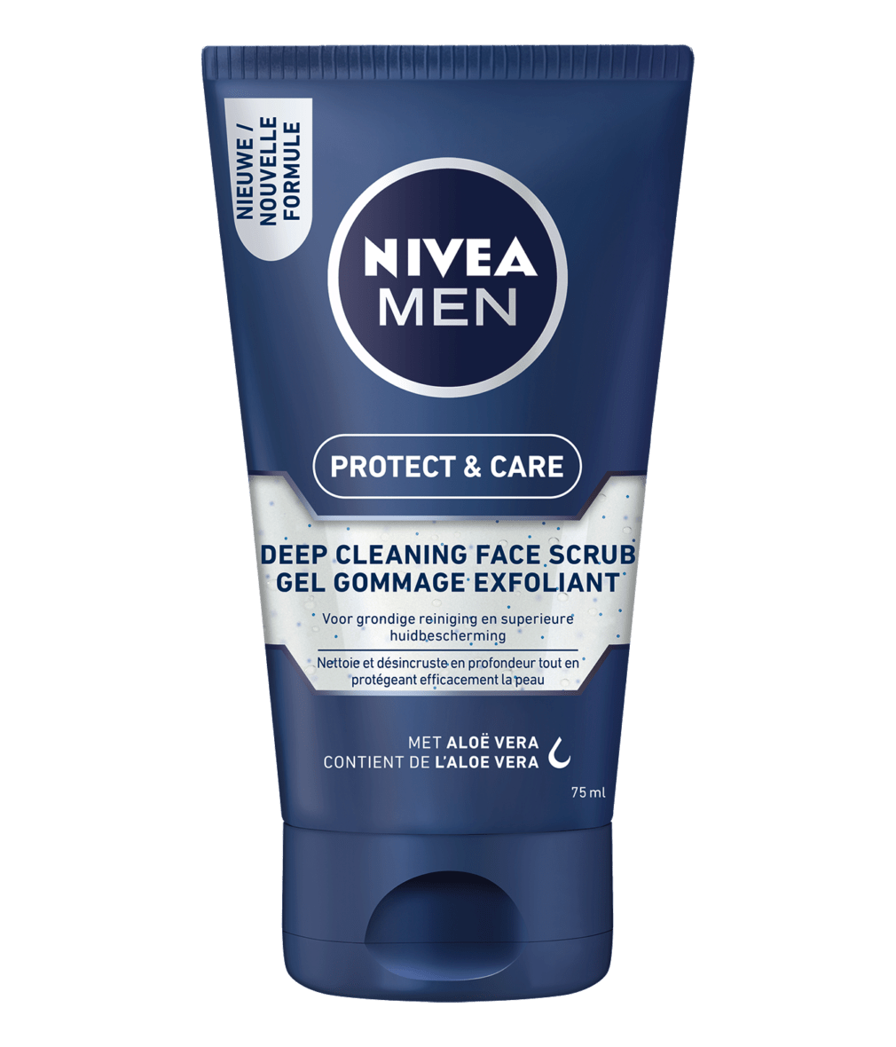 NIVEA MEN Protect & Care Deep Cleaning Face Scrub 75ml