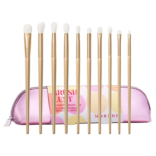 Morphe Brush Lust 10-Piece Eye Brush Set + Bag
