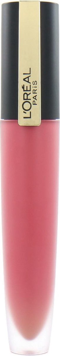 L'Oréal Paris Rouge Signature Lippenstift  - 104 I Rebel - Paars - Matte Vloeibare Lipstick