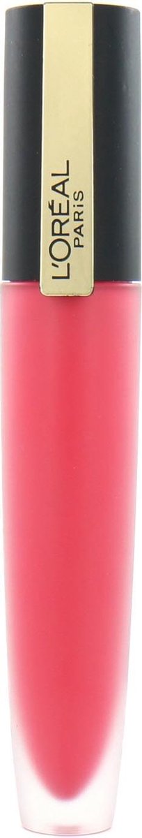 L'Oréal Paris Rouge Signature Lippenstift  - 104 I Rebel - Paars - Matte Vloeibare Lipstick
