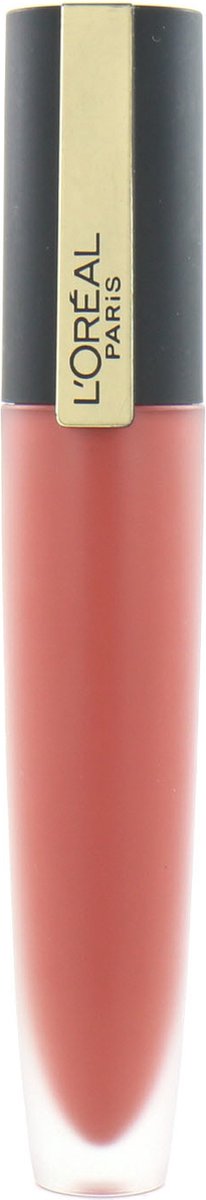 L'Oréal Paris Rouge Signature Lippenstift  - 104 I Rebel - Paars - Matte Vloeibare Lipstick