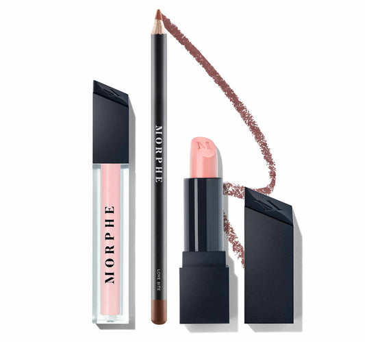 Morphe Out & A Pout Blushing Nude Lip Trio