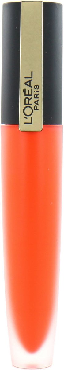L'Oréal Paris Rouge Signature Lippenstift  - 104 I Rebel - Paars - Matte Vloeibare Lipstick