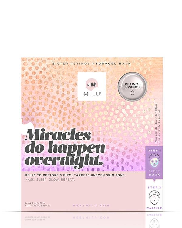 Milu - 2-step Retinol Hydrogel Mask - 1 st + 1.5 ml