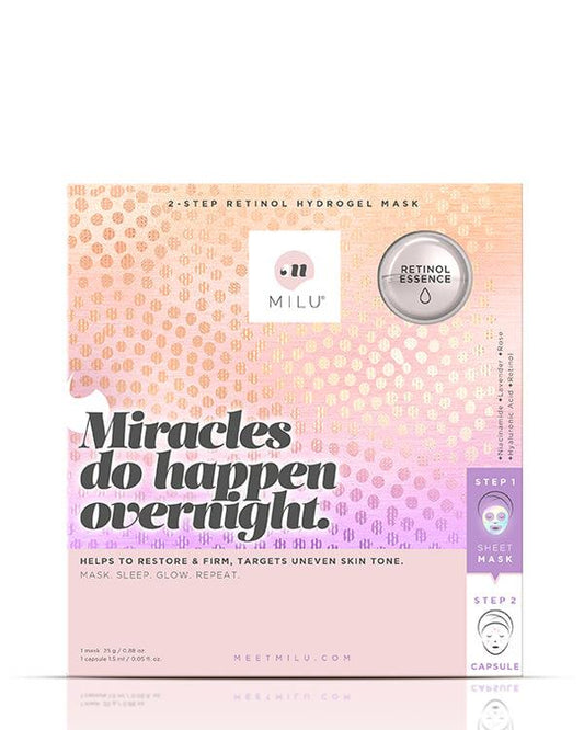 Milu - 2-step Retinol Hydrogel Mask - 1 st + 1.5 ml