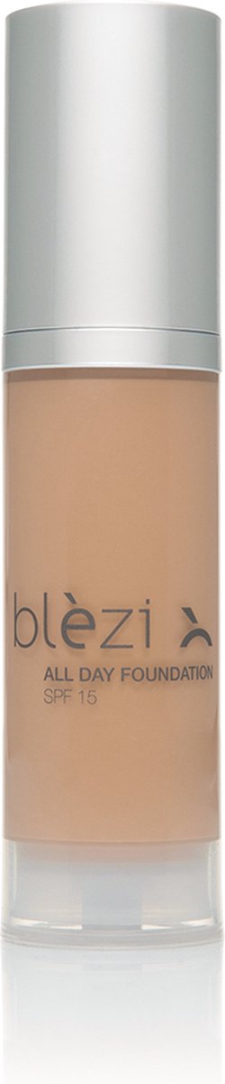 Blèzi® All Day Foundation 05 Light - Dekkende foundation die lang blijft zitten - Lichte huidtint neutrale ondertoon