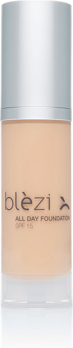 Blèzi® All Day Foundation 05 Light - Dekkende foundation die lang blijft zitten - Lichte huidtint neutrale ondertoon