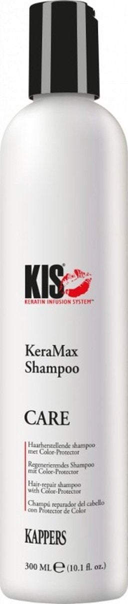 KIS Keramax Shampoo-1000 ml met pomp - Normale shampoo vrouwen - Voor Alle haartypes - 1000 ml met pomp