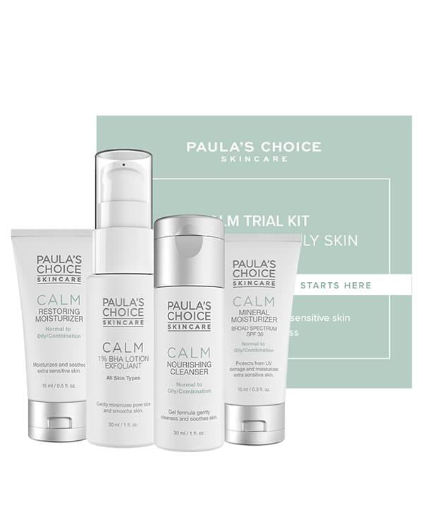 Paula’s Choice - Calm Trial Kit Normal to Oily - 2 x 30 ml + 2 x 15 ml