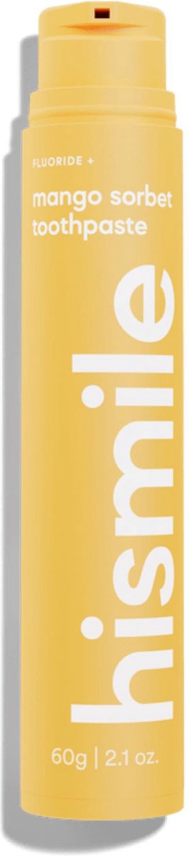 Hismile Mango Sorbet Smaak Tandpasta | Tandpasta met Smaak | Hismile Tandpasta | Fluoride Tandpasta | Mango