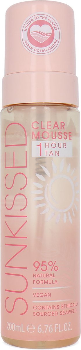 Sunkissed Clear Mousse 1 Hour Tan Ocean Edition - 200 ml