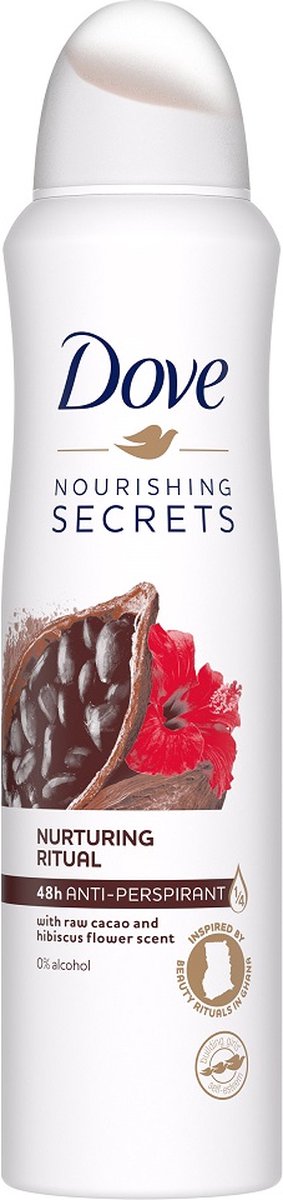 Dove Deospray - Nurturing Cacao & Hibiscus - 150 ml