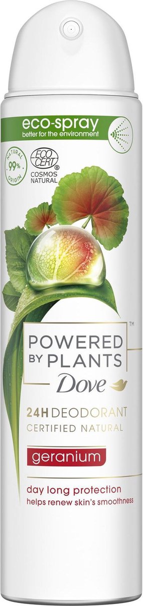 Dove Powered by Plants Deodorant Geranium 75ml