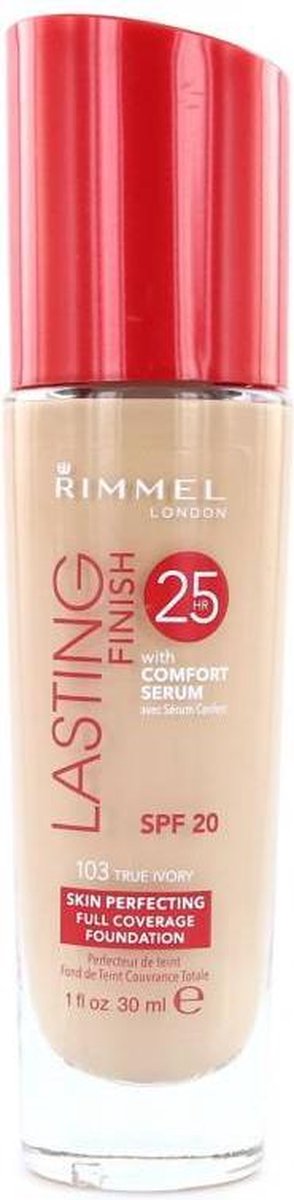 Rimmel Lasting Finish 25 HR Foundation - 100 Ivory