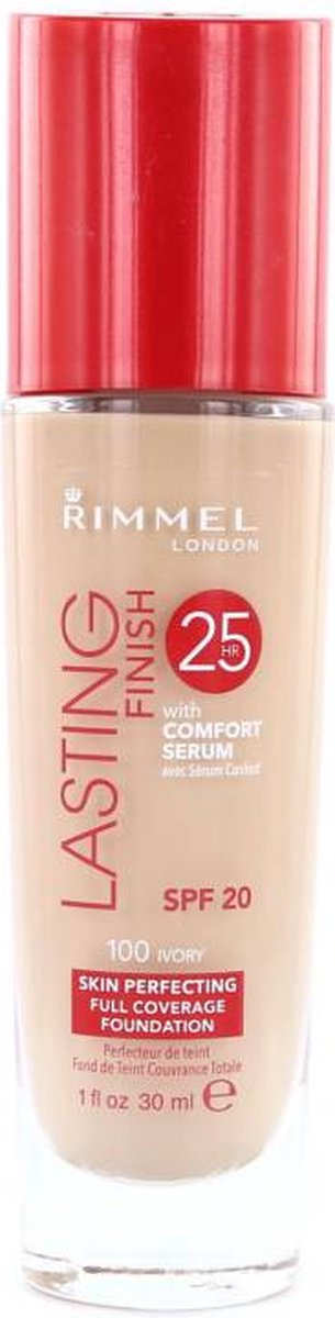 Rimmel Lasting Finish 25 HR Foundation - 100 Ivory