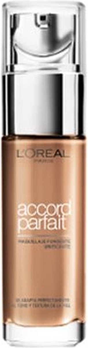 L’Oréal Paris - Accord Parfait Foundation - 6N  - Natuurlijk Dekkende Foundation met Hyaluronzuur en SPF 16 - 30 ml